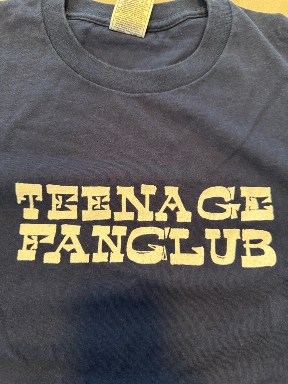 Teenage Fanclub concert shirt
